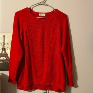 So Size XL Red Sweater